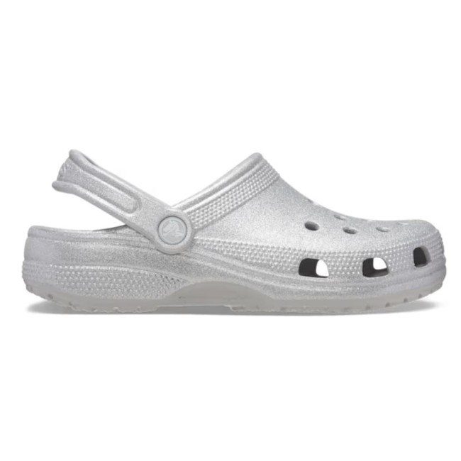 CROCS JR INF CLASSIC GLITTER CLOG T (206992-01C) ΥΠΟΔΗΜΑ