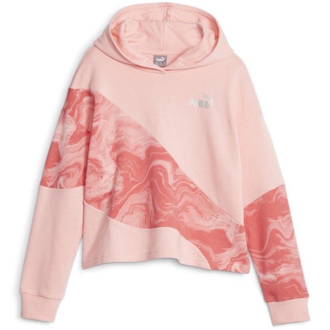 PUMA JR POWER CAT MARBLEIZED Hoodie G (676438-63) ΦΟΥΤΕΡ ΠΑΙΔΙΚΟ