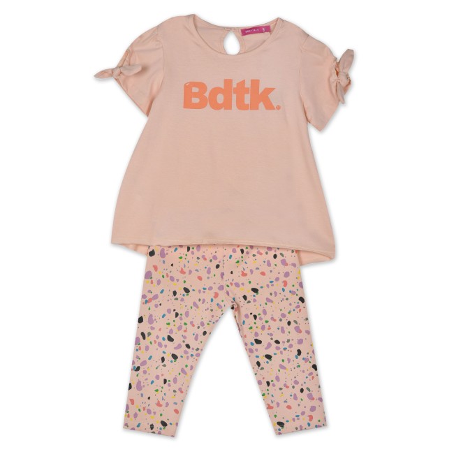 BDTK JR INF LOOSE TOP & 3/4 LEGGINGS (1241-743199-00396) ΣΕΤ ΒΡΕΦΙΚΟ