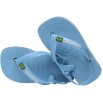 HAVAIANAS JR INF BABY BRASIL LOGO II LAVENDER BLUE (4140577-1056) ΣΑΓΙΟΝΑΡΕΣ