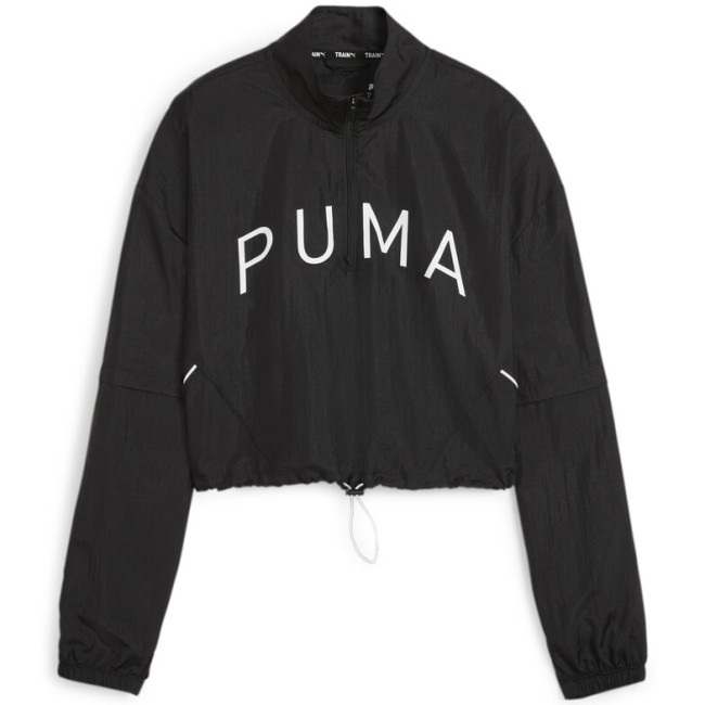 PUMA W FIT MOVE WOVEN JACKET (524816-01) ΜΠΟΥΦΑΝ ΑΝΤΙΑΝΕΜΙΚΟ