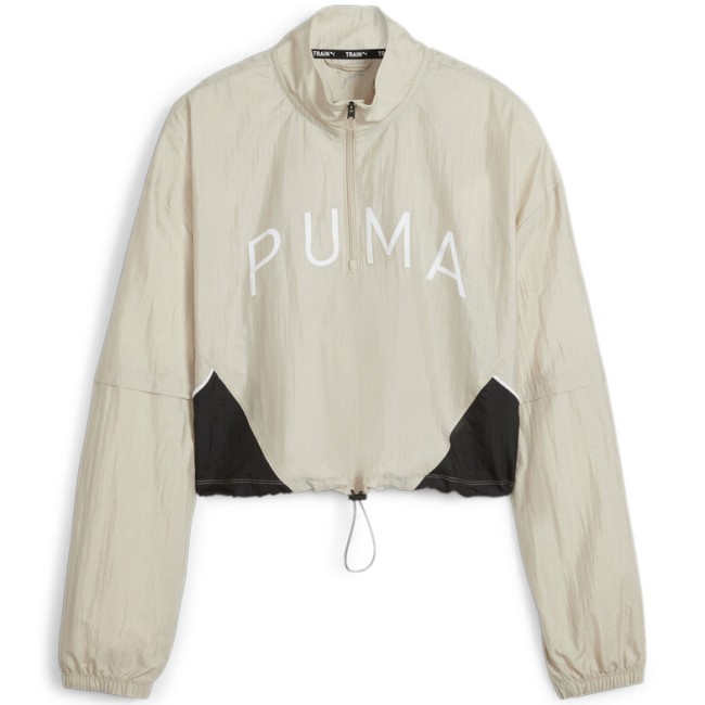 PUMA W FIT MOVE WOVEN JACKET (524816-90) ΜΠΟΥΦΑΝ ΑΝΤΙΑΝΕΜΙΚΟ