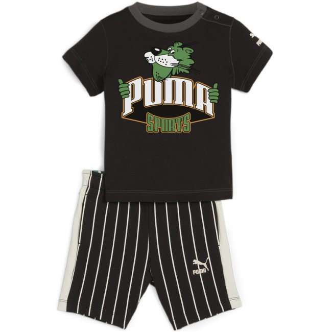 PUMA JR INF MINICATS FANBASE Set (625436-01) ΣΕΤ ΒΡΕΦΙΚΟ