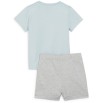 PUMA JR INF Minicats Tee & Shorts Set B (845839-22) ΣΕΤ ΒΡΕΦΙΚΟ