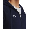 UA M Rival Fleece FZ Hoodie (1379767-410) ΖΑΚΕΤΑ